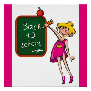 TERUG NAAR SCHOOL PERFECT POSTER
