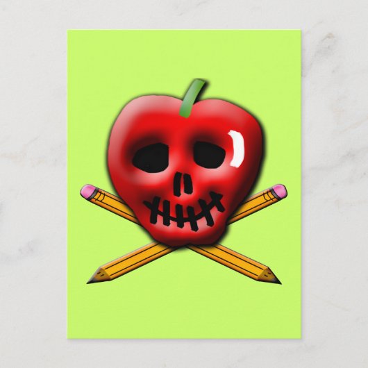 Terug naar School Pirate Inspired Design Briefkaart (Voorkant)