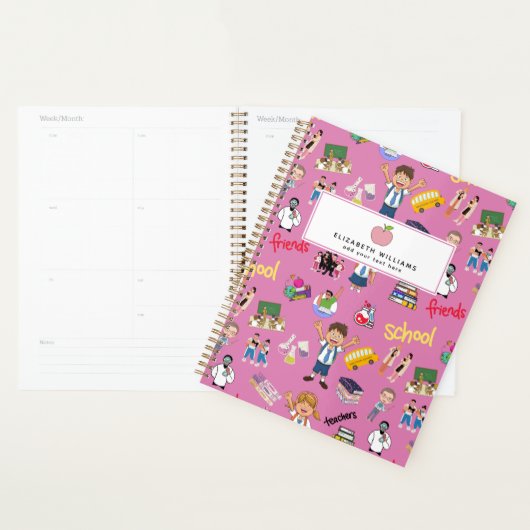 Terug naar school planner (Display)