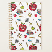 Terug naar School Planner: Heldere en leuke Design Planner (Voorkant)