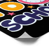 Terug naar school poster (Hoek)