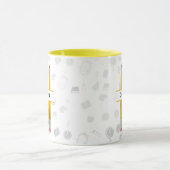 Terug naar school | Potloden Custom Teacher Coffee Mok (Midden)