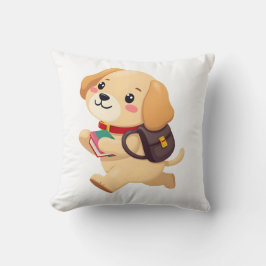 Terug naar school pup kussen