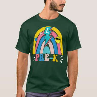 Terug naar school Rainbow Prek leraar Kind T-shirt