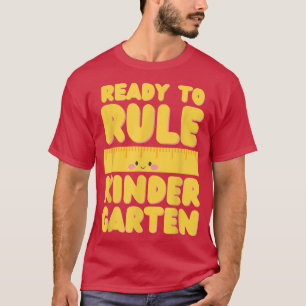 Terug naar School Ready to Rule Kindergarten Cute T-shirt