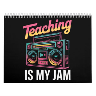 Terug naar school Retro lesgeven is mijn ding 80s Kalender