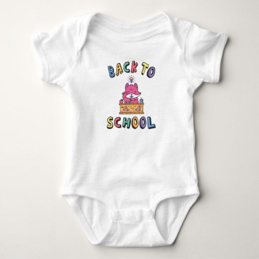 Terug naar school romper (Voorkant)