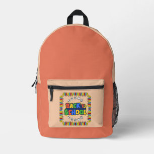 Terug naar school rugzak