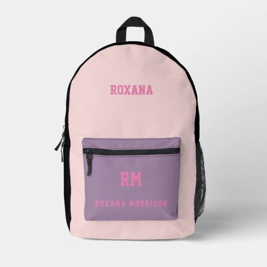 Terug naar school rugzakken moderne meisjes sport  (Voorkant)