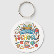 Terug naar school. Schattig. Kleurig.
