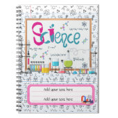 Terug naar School Science Notitieboek (Voorkant)