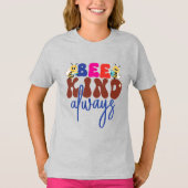 Terug naar school Shirt | Bee Kind T-shirt (Voorkant)
