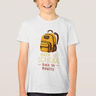 Terug naar school Shirt - Grappig Terug naar de re