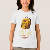 Terug naar school Shirt - Grappig Terug naar de re (Voorkant)