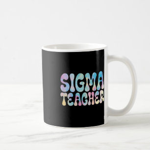 Terug naar school Sigma Teacher Meme Lovers Humor Koffiemok