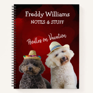 Terug naar school Speelgoed Poodle notitieboek