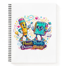 Terug naar school spiraal notebook