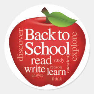 Terug naar School Sticker