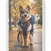 Terug naar School Sticker (Voorkant)