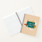 Terug naar School Supplies Cream Notitieboek (Binnen)