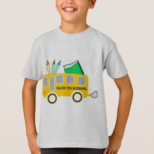 Terug naar school t-shirt (Voorkant)