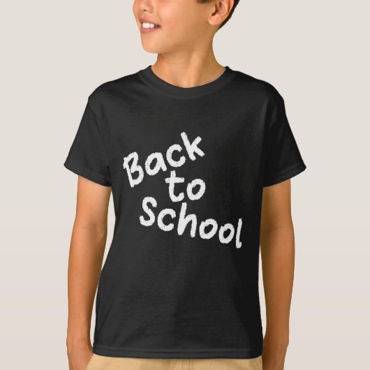 Terug naar School T-shirt (Voorkant)