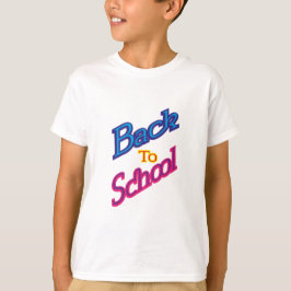 Terug naar School T-Shirt