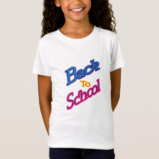 Terug naar School T-Shirt (Voorkant)