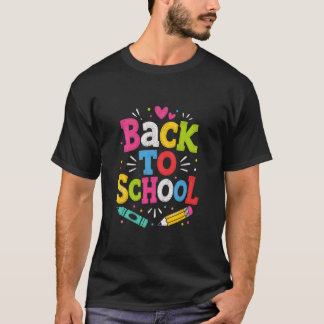 Terug naar school t-shirt