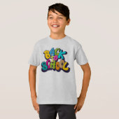 Terug naar School T-shirt hallo | Derdegraads T-sh (Voorkant volledig)