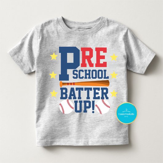 Terug naar School T-shirt | Kleuterschool Batter U
