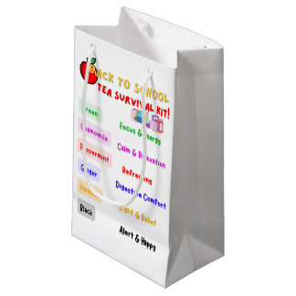 Terug naar School Tea Survival Kit Klein Cadeauzakje