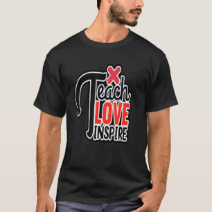 Terug naar school Teach Love Inspire 5 T-shirt