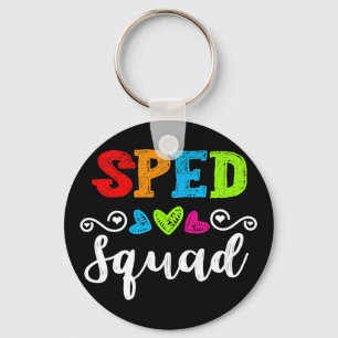 Terug naar school teamcadeau voor Special Ed leraa Sleutelhanger