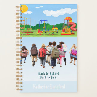Terug naar school terug naar plezier planner