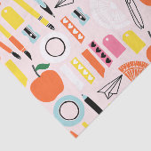 Terug naar school tissuepapier (Detail)