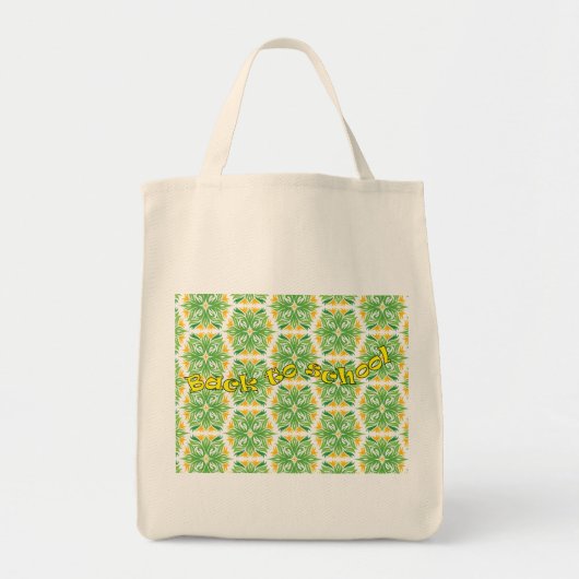 Terug naar school tote bag (Voorkant)