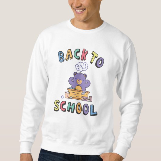 Terug naar school trui (Voorkant)