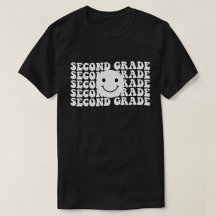 Terug naar school tweede klas leraar t-shirt