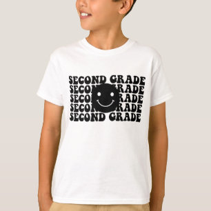 Terug naar school tweede klas leraar t-shirt
