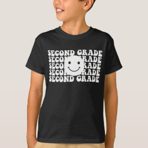 Terug naar school tweede klas leraar t-shirt