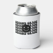 Terug naar school tweedeklas leraar blikjeskoeler (Blikje Voorkant)