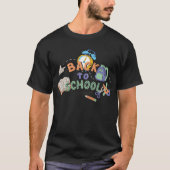 Terug naar School Vibes-Cool Student Esthetisch on T-shirt (Voorkant)