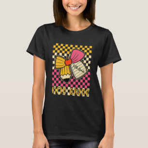 Terug naar school Vijfde klas leraar Potlood Coque T-shirt