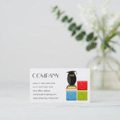 Terug naar School Visitekaartje (Staand voorkant)