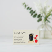 Terug naar School Visitekaartje (Staand voorkant)