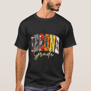 Terug naar school voetbal honkbal basketbal tweede t-shirt