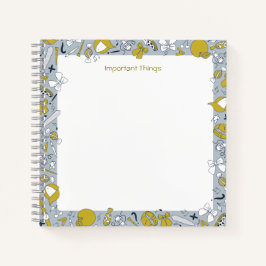 Terug naar school voor leerkrachten en kinderen notitieboek