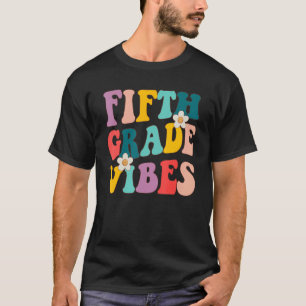 Terug naar school voor lerarenstudenten vijfde kla t-shirt