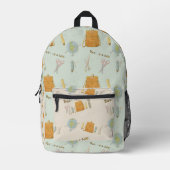 Terug naar School Vrienden Bedrukte Rugzak (Voorkant)